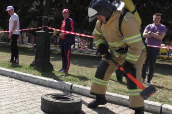 Победа команды Уральского института ГПС МЧС России в Чемпионате по функциональному и силовому многоборью пожарных и спасателей