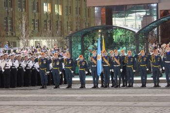 Генеральная репетиция Парада Победы