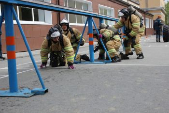 Подведены итоги конкурса «Лучшее звено газодымозащитной службы»