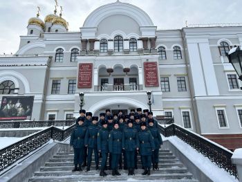 Курсанты и студенты активно проводят выходные дни