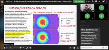 Применение методов инженерного анализа и компьютерного моделирования при разработке и оценке эффективности противопожарных мероприятий обсудили в рамках Всероссийской научно-практической конференции