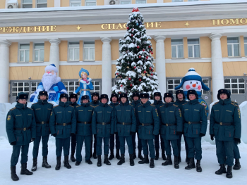 Разнообразная программа выходного дня курсантов 2 курса