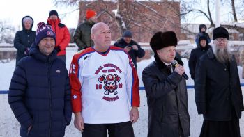 «Огненный щит» -  серебренный призёр турнира по хоккею с шайбой