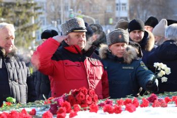 Личный состав института принял участие в митинге, посвящённом Дню памяти воинов-интернационалистов