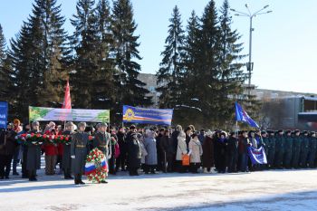 Личный состав института принял участие в митинге, посвящённом Дню памяти воинов-интернационалистов