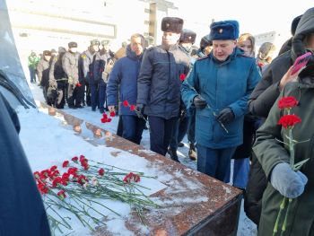 Личный состав института принял участие в митинге, посвящённом Дню памяти воинов-интернационалистов