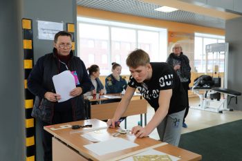 На базе института прошёл практический тур регионального этапа олимпиады школьников по ОБЖ