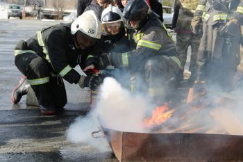 На факультете профессиональной подготовки института прошло мероприятие для воспитанников военно-патриотического клуба