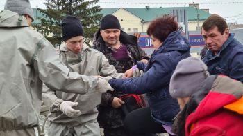 Аэромобильная группировка института ликвидирует последствия стихии в Орске