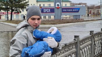 Аэромобильная группировка института ликвидирует последствия стихии в Орске