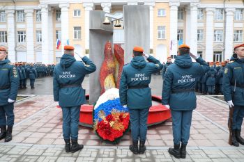 В институте состоялся памятный митинг