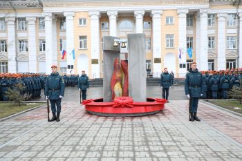 В институте состоялся памятный митинг