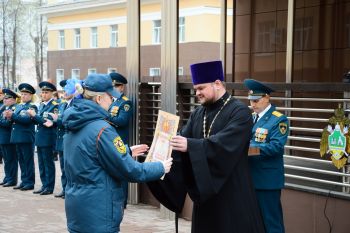 В институте отпраздновали День пожарной охраны России