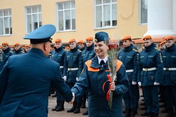 В институте отпраздновали День пожарной охраны России