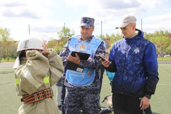 Сотрудники института помогли организовать спартакиаду для кадетов