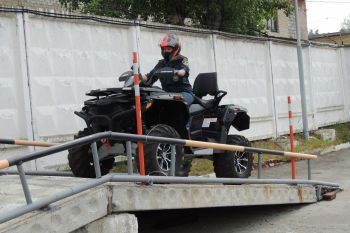 В институте состоялся выпуск водителей внедорожных автомототранспортных средств категории «АI»