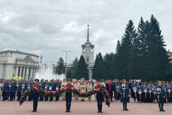 Личный состав института принял участие в мемориальной акции, посвященной Дню солидарности в борьбе с терроризмом