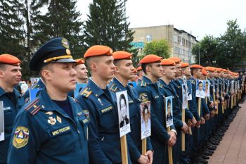 Личный состав института принял участие в мемориальной акции, посвященной Дню солидарности в борьбе с терроризмом