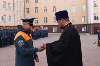 Торжественные мероприятия в честь Дня гражданской обороны России в Уральском институте ГПС МЧС России 