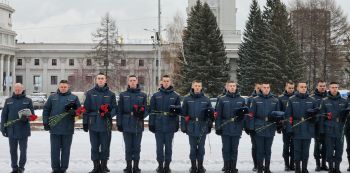 Личный состав института принял участие в траурном митинге в честь 45-й годовщины ввода советских войск в Афганистан