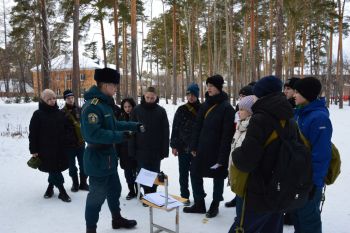 Курсанты института помогли в организации соревнований «Победа» для кадетских классов  