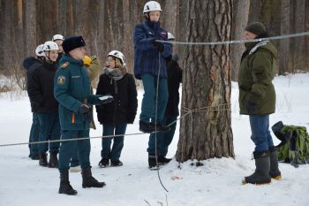 Курсанты института помогли в организации соревнований «Победа» для кадетских классов  