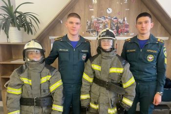 Курсанты института провели военно-патриотические игры для школьников