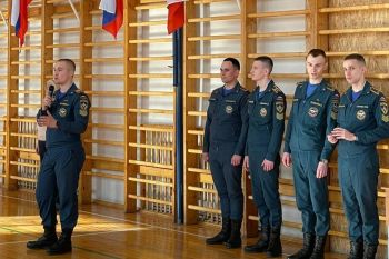 Курсанты института провели военно-патриотические игры для школьников
