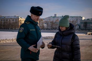 Курсанты института участвовали в профилактическом рейде на Городском пруду