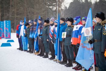 Команда института завоевала бронзу в лыжных гонках Спартакиады МЧС России