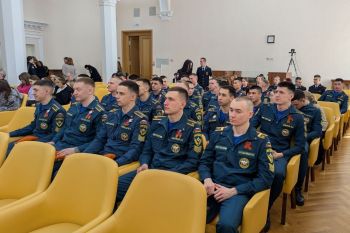 Курсанты института посетили презентацию книги о героях нашего времени