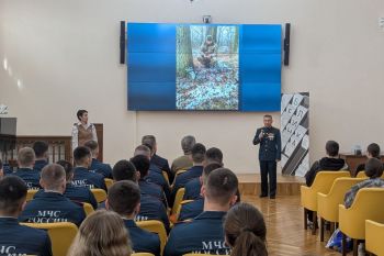 Курсанты института посетили презентацию книги о героях нашего времени