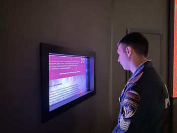 Личный состав института прикоснулись к истории фронтовой медицины