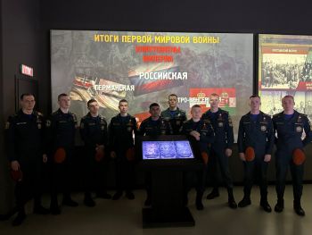 Личный состав института прикоснулись к истории фронтовой медицины