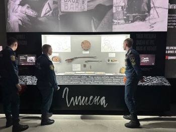 Личный состав института прикоснулись к истории фронтовой медицины