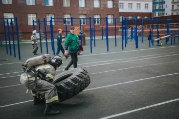 В институте прошли соревнования по функциональному силовому многоборью