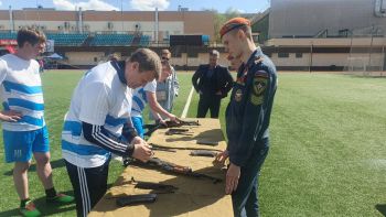 Курсанты института приняли участие в организации III районного фестиваля спорта Кировского района