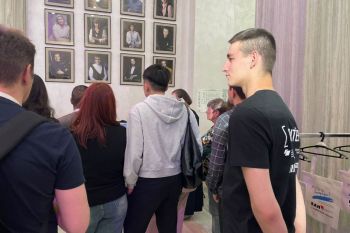 Курсанты института приняли участие в организации инклюзивной площадки в рамках «Ночи музеев»