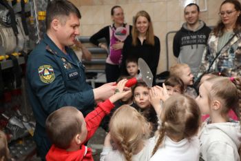Маленькие гости — в большой профессии