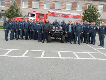 В вузе состоялся выпуск водителей внедорожных автомототранспортных средств