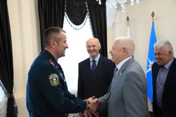 Встреча начальника института с членами Совета ветеранов учебной организации