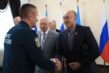 Встреча начальника института с членами Совета ветеранов учебной организации