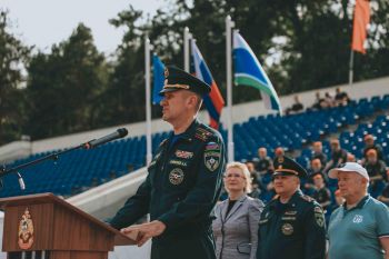 В г. Екатеринбурге стартовали Всероссийские соревнования МЧС России по пожарно-спасательному спорту