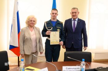 Курсантов института отметили на конкурсе "Студенческий щит — 2025"