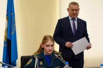 Курсантов института отметили на конкурсе "Студенческий щит — 2025"