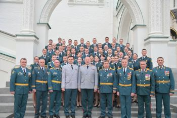 В Кремле с Владимиром Путиным встретились лучшие выпускники вузов МЧС России