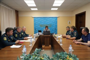 В институте прошло совещание с представителями Управления договорных подразделений ФПС ГПС № 3