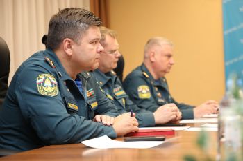 В институте прошло совещание с представителями Управления договорных подразделений ФПС ГПС № 3