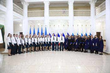 В институте прошла встреча с выпускниками, окончившими обучение с красными дипломами