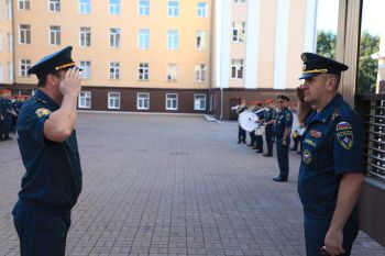 Итоги недели на плацу института